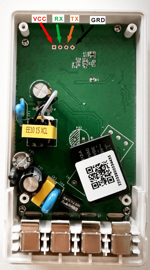 Sonoff POW Origin 16Amp Internal with labels Sonoff POw Origin 16Amp Internal with labels